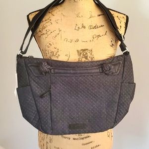 Vera Bradley Hadley on the Go Satchel in Denim